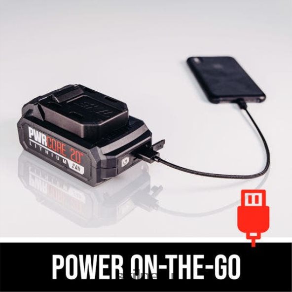 Kit de taladro atornillador pwr core 20 sin escobillas de 20 V y 1/2 pulg. SKIL 0F8J2D34 herramientas