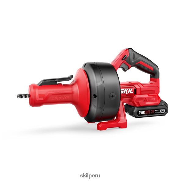 Nuevo kit de limpiador de desagües tipo serpiente con potencia multivoltaje de 20 V SKIL 0F8J2D2 herramientas