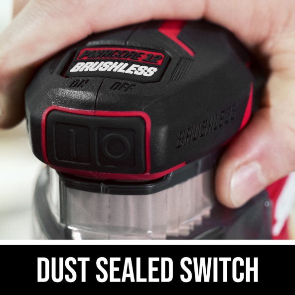 Kit de lijadora de detalles compacta pwr core 12 sin escobillas de 12v SKIL 0F8J2D6 herramientas