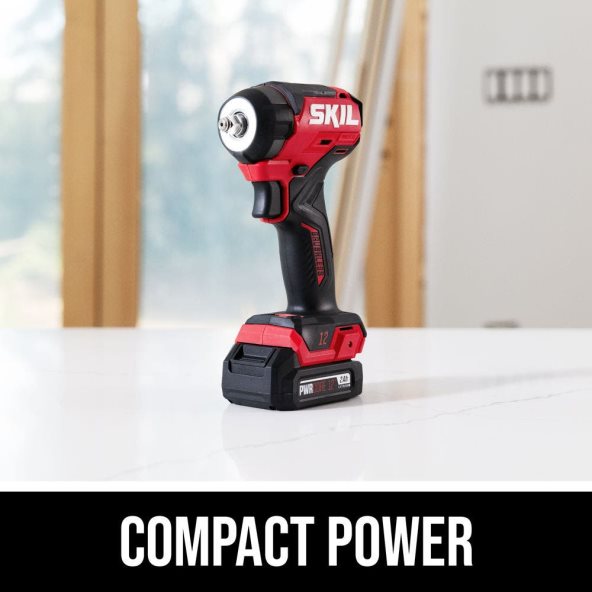 pwr core 12 kit de llave de impacto sin escobillas de 12 V y 3/8 pulg. SKIL 0F8J2D9 herramientas