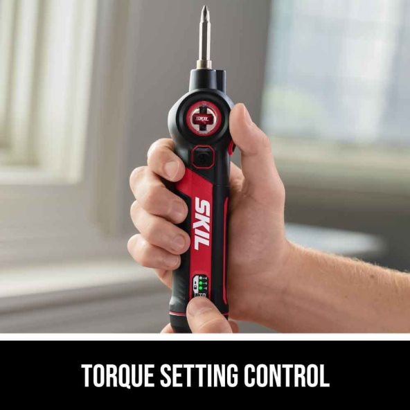 Destornillador Twist 2.0 recargable de 4 V con kit de 2 puntas SKIL 0F8J2D3 herramientas