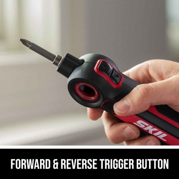 Destornillador Twist 2.0 recargable de 4 V con kit de 2 puntas SKIL 0F8J2D3 herramientas