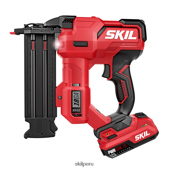 Nuevo kit de clavadora pwr core 20 sin escobillas 20v 18ga SKIL 0F8J2D1 herramientas