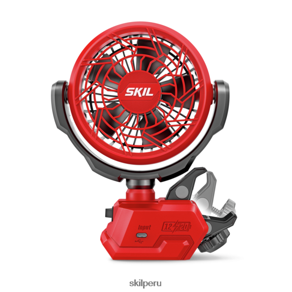 Ventilador de abrazadera multivoltaje sin escobillas de 4 pulgadas, solo herramienta SKIL 0F8J2D35 herramientas