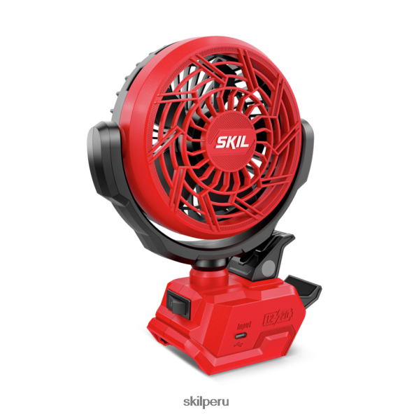 Ventilador de abrazadera multivoltaje sin escobillas de 4 pulgadas, solo herramienta SKIL 0F8J2D35 herramientas