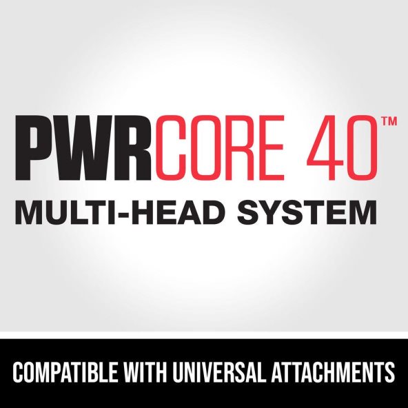 pwr core 40 kit de recortadora de hilo con cabezal eléctrico de 40 V y 16 pulgadas sin escobillas SKIL 0F8J2D21 herramientas