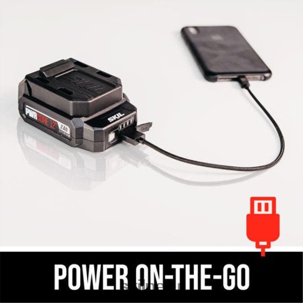 Kit de sierra alternativa compacta sin escobillas pwr core 12 de 12v SKIL 0F8J2D43 sierras