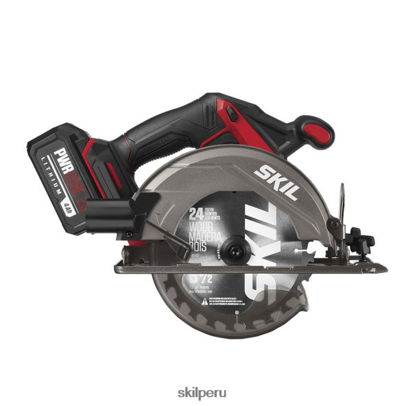 Kit de sierra circular pwr core 20 sin escobillas, 20 V, 6-1/2 pulgadas SKIL 0F8J2D39 sierras