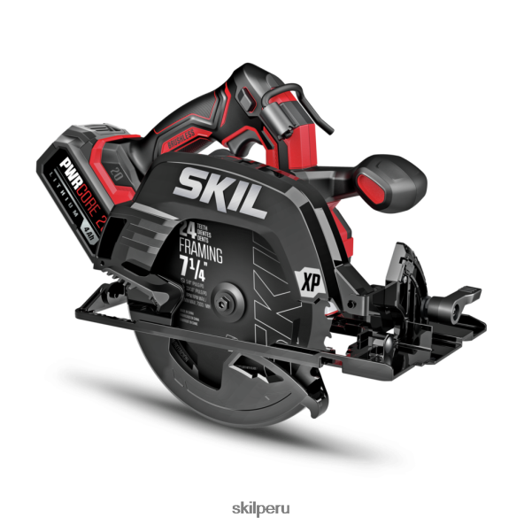 Nuevo kit de sierra circular pwr core 20 xp sin escobillas de 20 V y 7-1/4 pulgadas SKIL 0F8J2D36 sierras