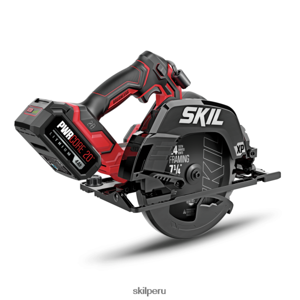 Nuevo kit de sierra circular pwr core 20 xp sin escobillas de 20 V y 7-1/4 pulgadas SKIL 0F8J2D36 sierras