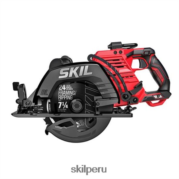 Sierra circular con mango trasero pwr core 20 xp sin escobillas, 2 x 20 V, 7-1/4 pulg. SKIL 0F8J2D29 sierras